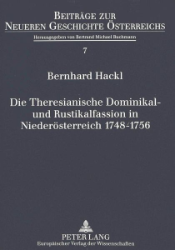 Die Theresianische Dominikal- und Rustikalfassion in Niederösterreich 1748-1756