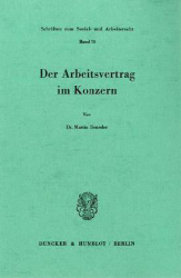 Der Arbeitsvertrag im Konzern