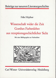 Wissenschaft wider die Zeit - Höpfner, Felix