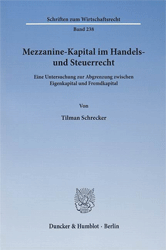 Mezzanine-Kapital im Handels- und Steuerrecht