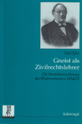 Gneist als Zivilrechtslehrer