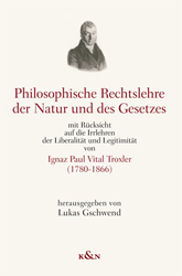 Philosophische Rechtslehre der Natur und des Gesetzes