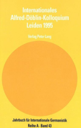 Internationales Alfred-Döblin-Kolloquium Leiden 1995