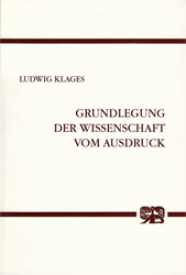 Buchcover Grundlegung der Wissenschaft vom Ausdruck