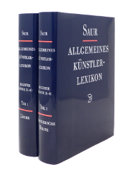 Allgemeines Künstlerlexikon: Register zu den Bänden 31-40