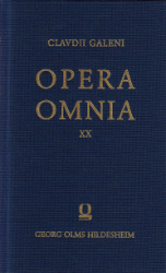 Claudii Galeni Opera Omnia. Tomus XX: Index