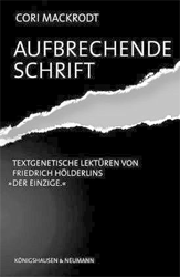 Aufbrechende Schrift