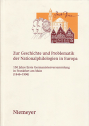 Zur Geschichte und Problematik der Nationalphilologien in Europa