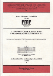 Literarischer Kanon und Fremdsprachenunterricht