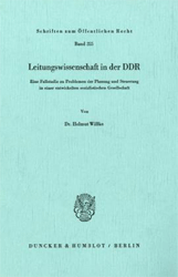 Leitungswissenschaft in der DDR