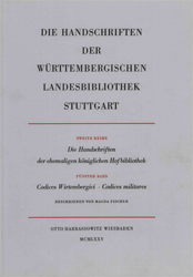 Codices Wirtembergici. Codices militares