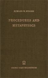 Procedures and Metaphysics