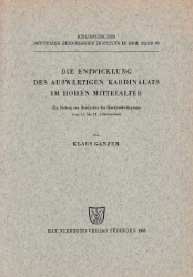 Die Entwicklung des auswärtigen Kardinalats im hohen Mittelalter