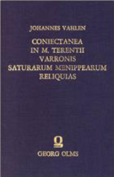 In Marci Terentii Varronis Saturarum Menippearum reliquias coniectanea
