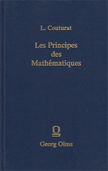 Les Principes des Mathématiques. - Couturat, Louis