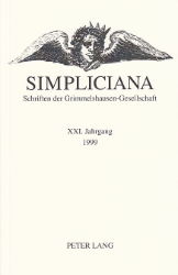 Simpliciana XXI (1999): [Barocke Erzählsammlungen]
