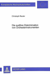 Die auditive Diskrimination von Orchesterinstrumenten