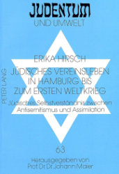 Jüdisches Vereinsleben in Hamburg bis zum Ersten Weltkrieg