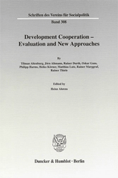 Development Cooperation - Evaluation and New Approaches