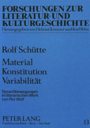 Material - Konstitution - Variabilität