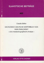 Das russisch-deutsche Wörterbuch von Iwan Pawlowsky