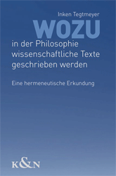 Wozu in der Philosophie wissenschaftliche Texte geschrieben werden