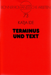 Terminus und Text