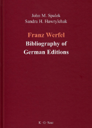 Franz Werfel: Bibliography of German Editions