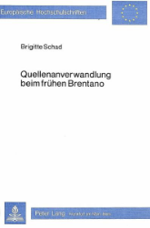 Quellenanverwandlung beim frühen Brentano