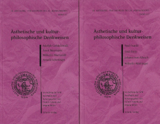 Ästhetische und kulturphilosophische Denkweisen