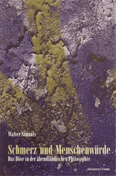 Buchcover Schmerz und Menschenwürde