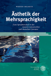 Buchcover Ästhetik der Mehrsprachigkeit