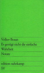 Es genügt nicht die einfache Wahrheit