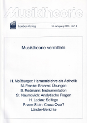 Musiktheorie vermitteln