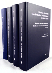 Herzog Albrecht von Preußen und Livland. Vier Bände (1540-1564)