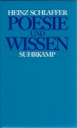 Poesie und Wissen