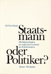 Staatsmann oder Politiker?