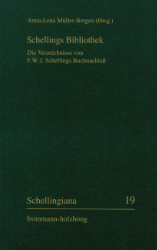 Buchcover Schellings Bibliothek