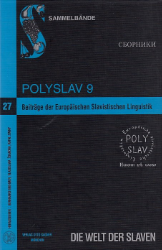 Beiträge der Europäischen Slavistischen Linguistik (Polyslav). Band 9