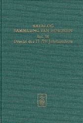 Katalog der Sammlung van Hoboken. Band 16: Drucke des 17. bis 19. Jahrhunderts von Albrechtsberger bis Zumsteeg