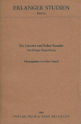 Zur Literatur und Kultur Kanadas