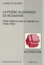 La poésie allemande de Roumanie