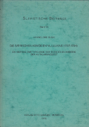 Die satirischen Komödien Vl. I. Lukins (1737-1794)