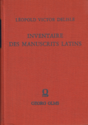 Inventaire des Manuscrits latins
