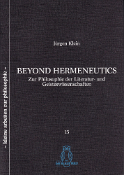 Beyond Hermeneutics