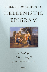 Brill's Companion to Hellenistic Epigram