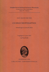 Cicero und Panaitios