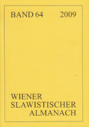 Wiener Slawistischer Almanach. Band 64/2009