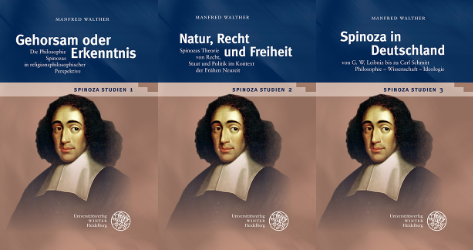 Buchcover: Spinoza-Studien