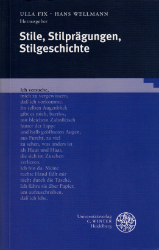 Stile, Stilprägungen, Stilgeschichte